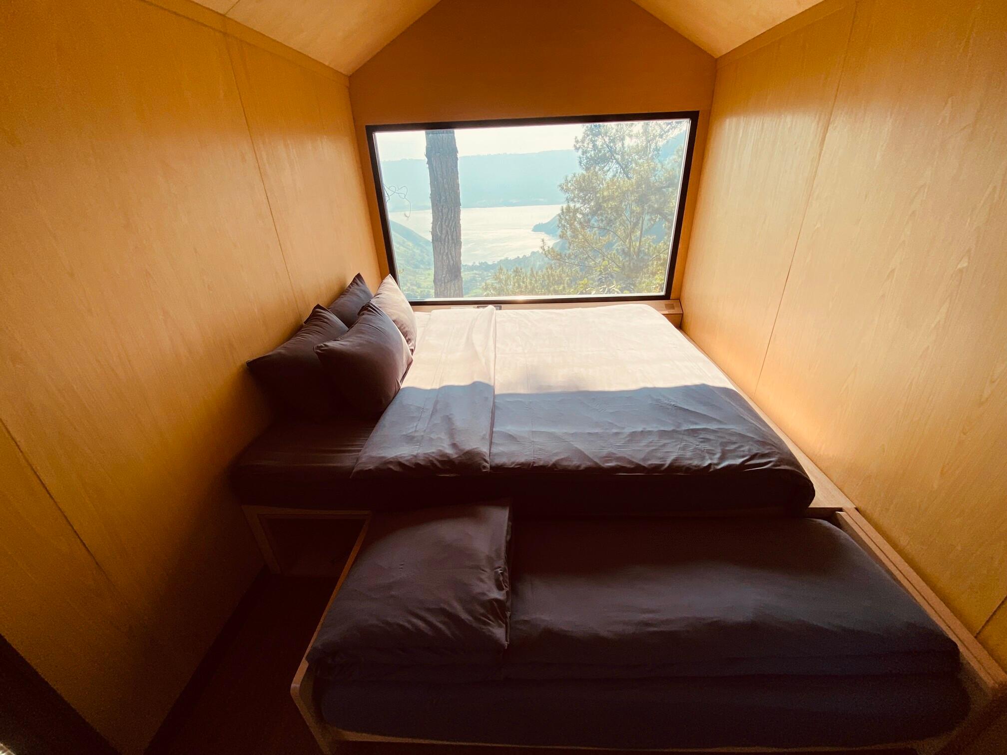 "(بوبوكابين كالديرا توبا): إقامة حديثة وسط الجمال الطبيعي لشمال (سومطرة):