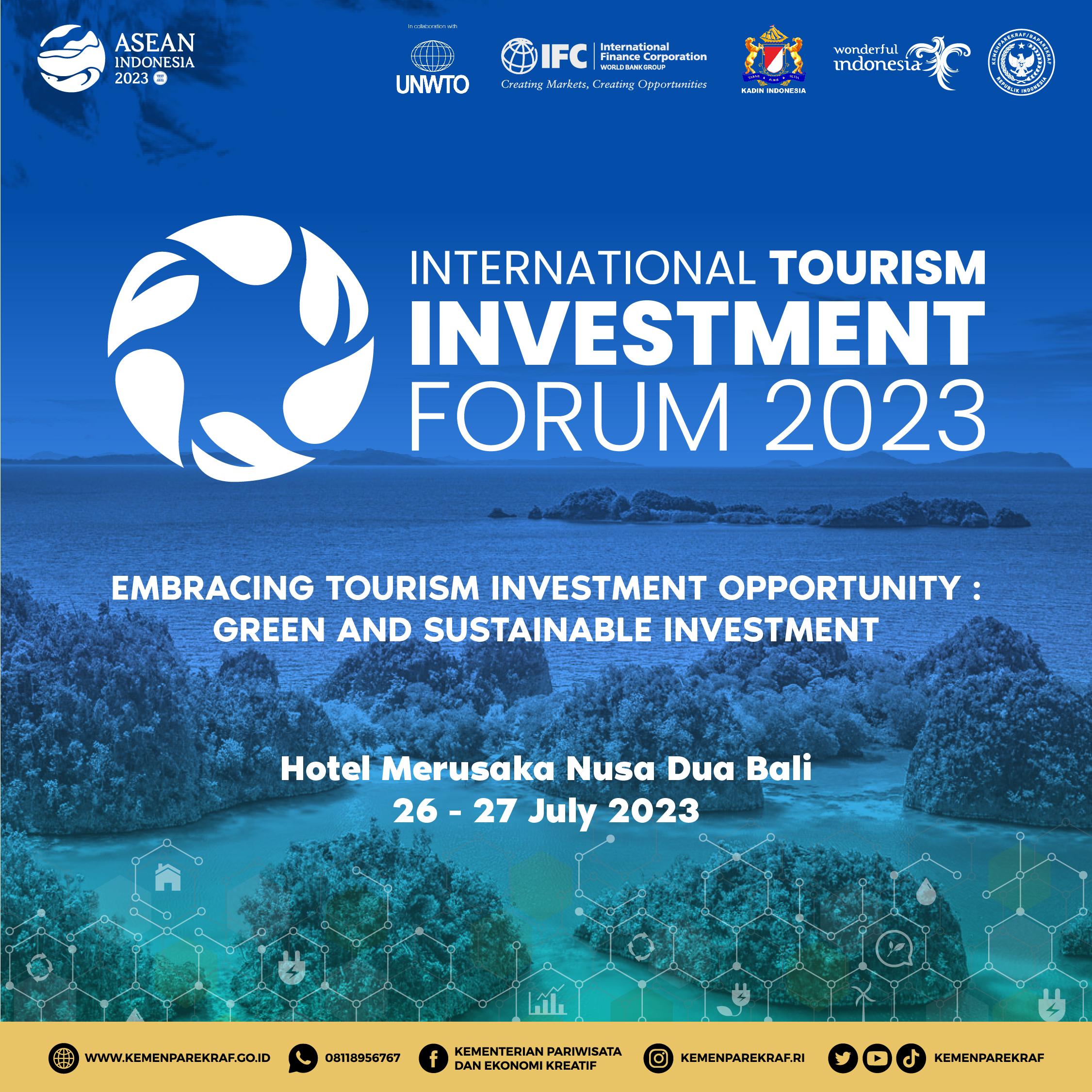 International Tourism Investment Forum (ITIF) 2023