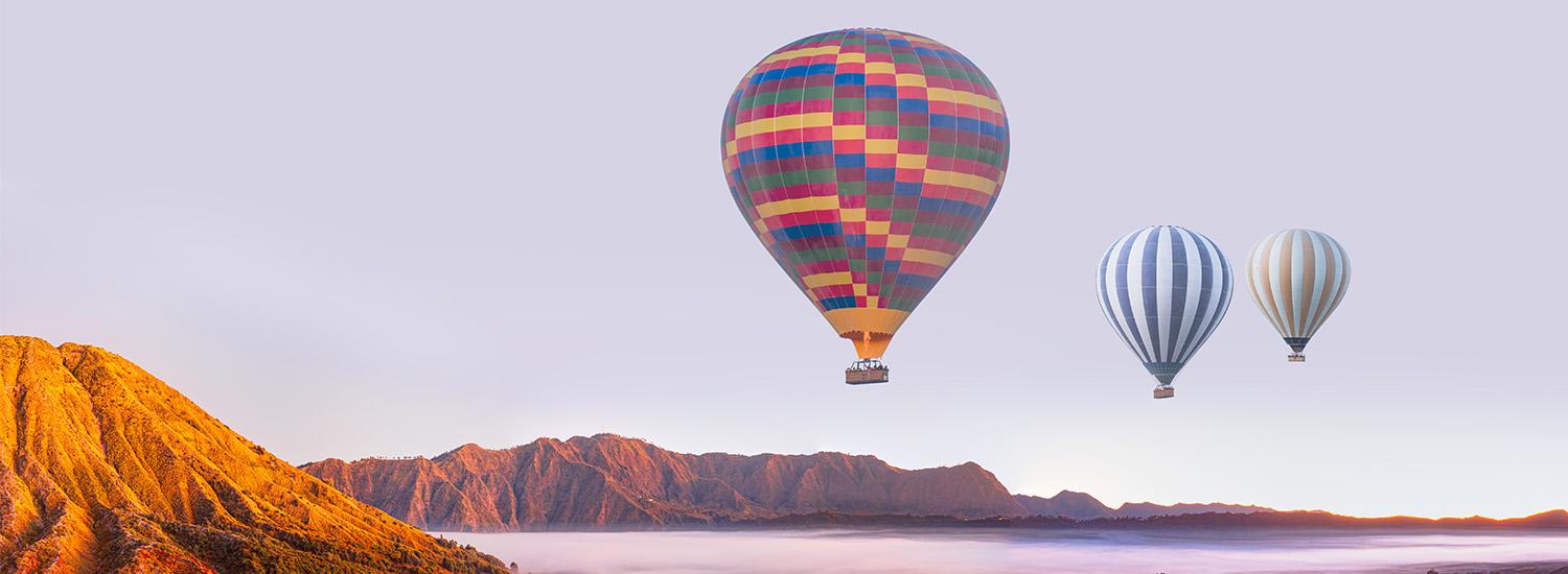 Tak kalah indah dari Cappadocia, ini 4 wisata balon udara #DiIndonesiaAja