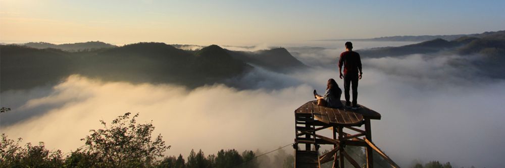 6 Unique Photo Spots to Enjoy Yogyakarta Above the Clouds!