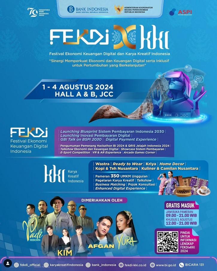 Festival Ekonomi Ekonomi Digital Indonesia 2024 X Karya Kreatif Indonesia 2024