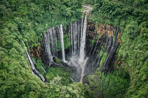 拍人生照片，永远可以相信千层瀑布！