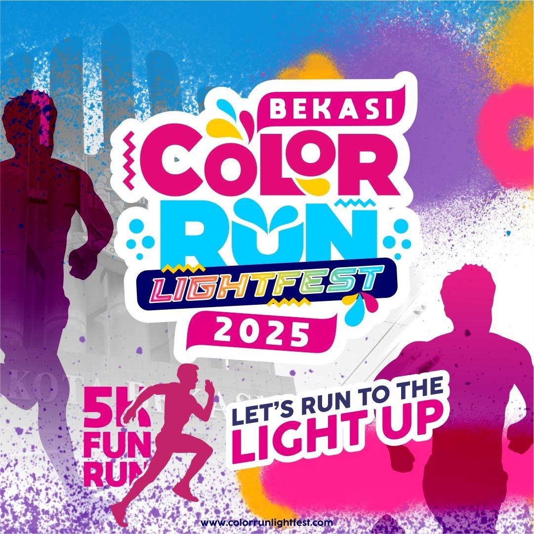 Bekasi Color Run Lightfest 2025