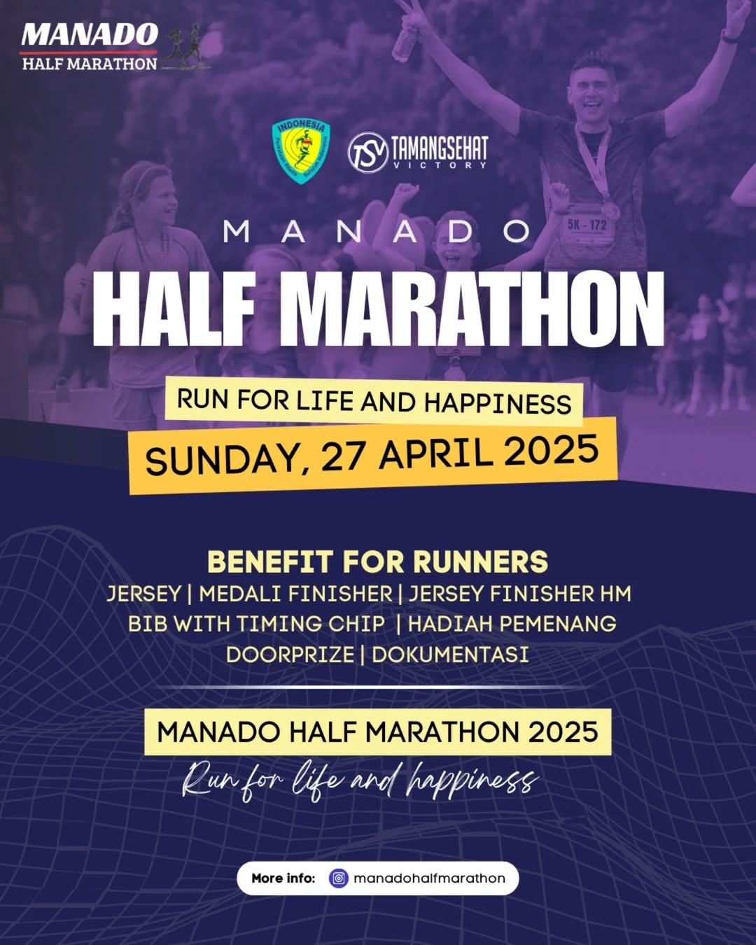 Manado Half Marathon 2025