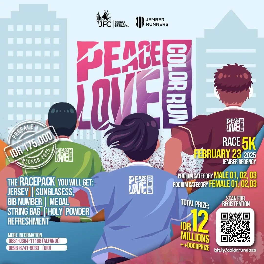 Peace Love Color Run 2025